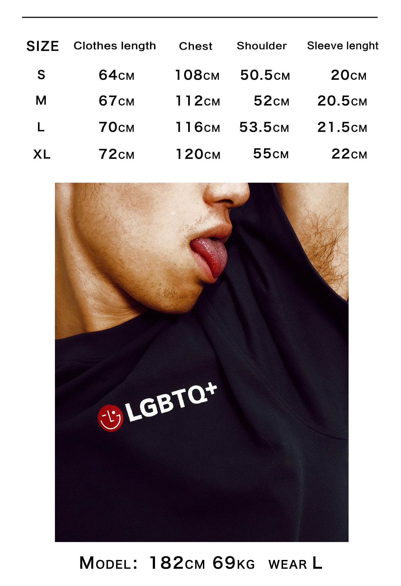 LGBTQ+ Heavy cotton T-SHIRT