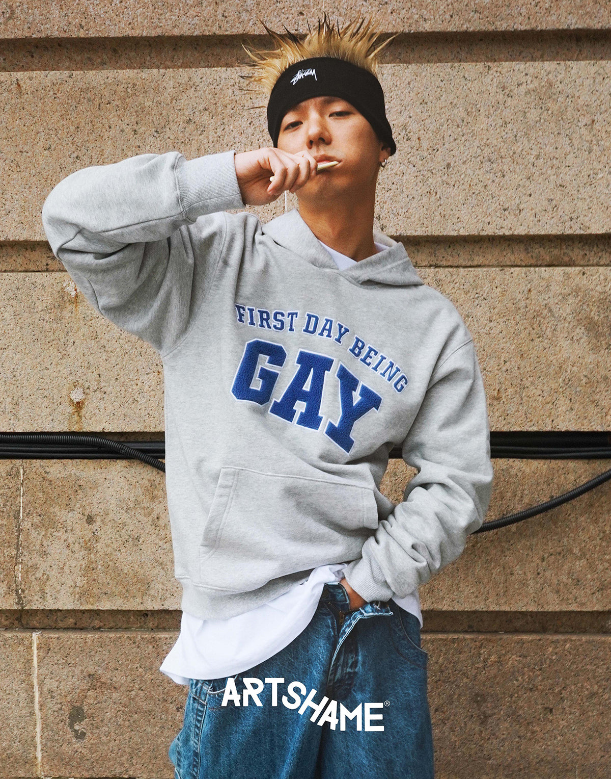 First day being gay or Last day being straight Hoodie