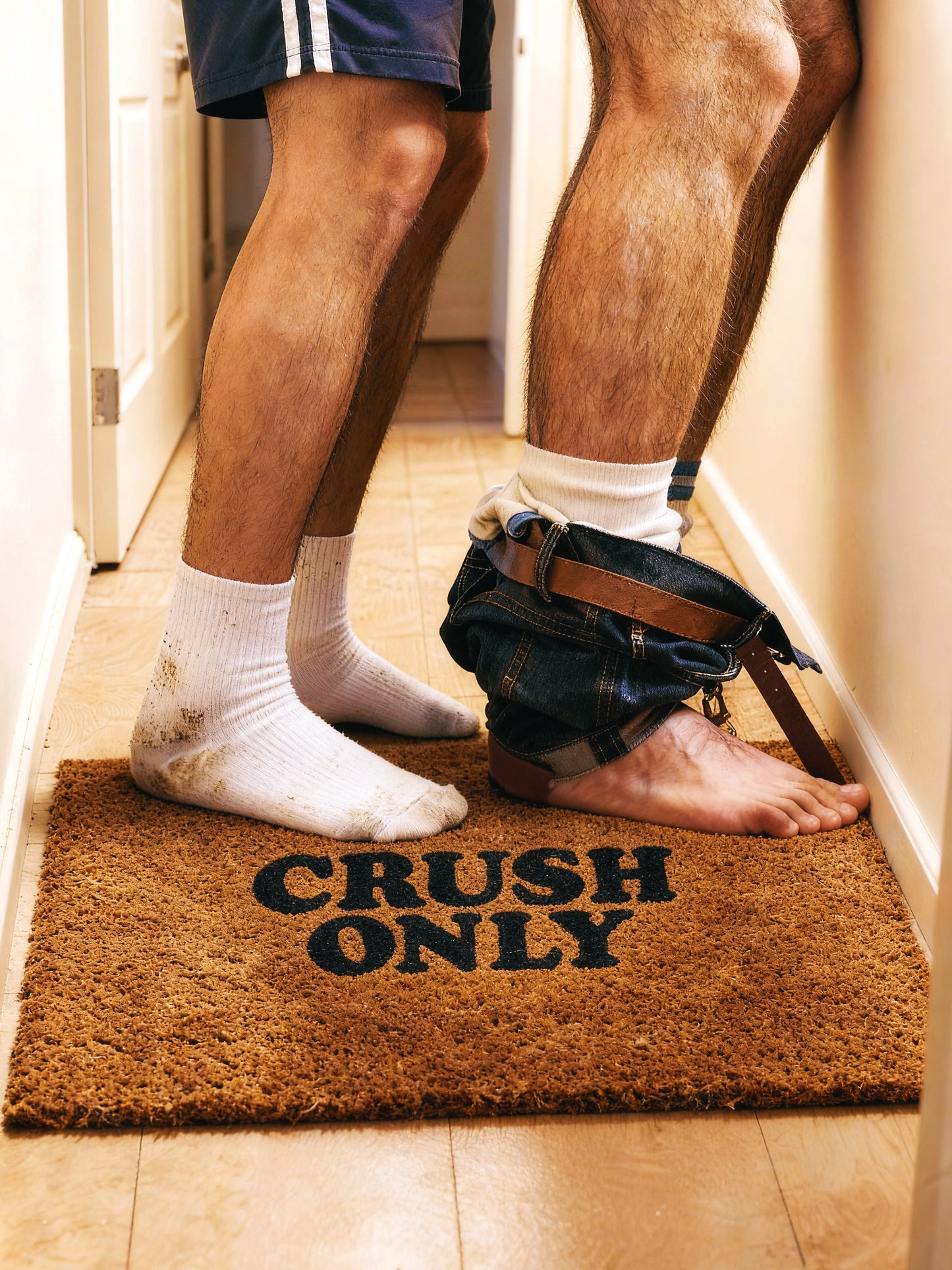 “Crush Only” & “Cash Only”Doormat