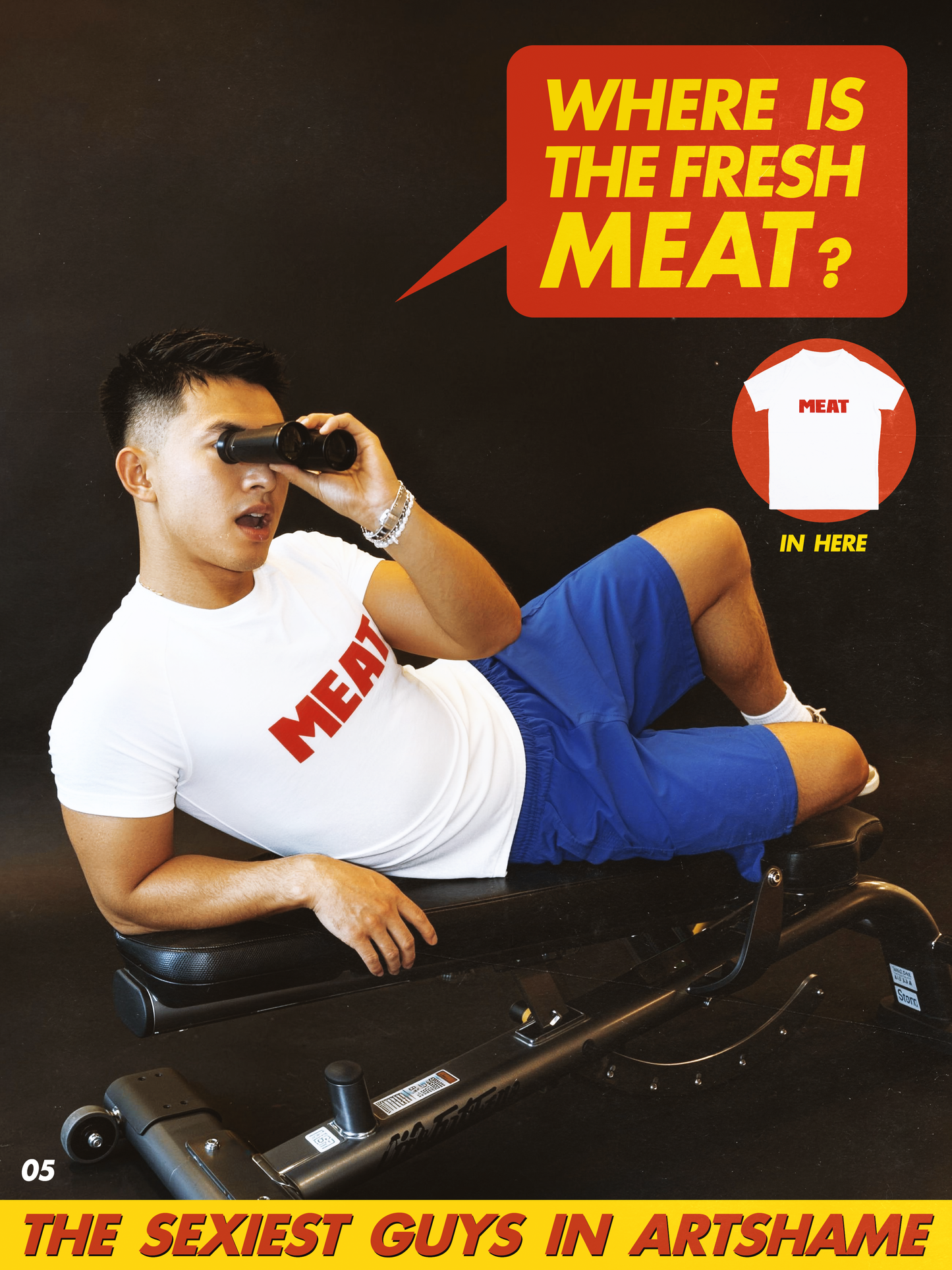 "MEAT" dry-fit shirt