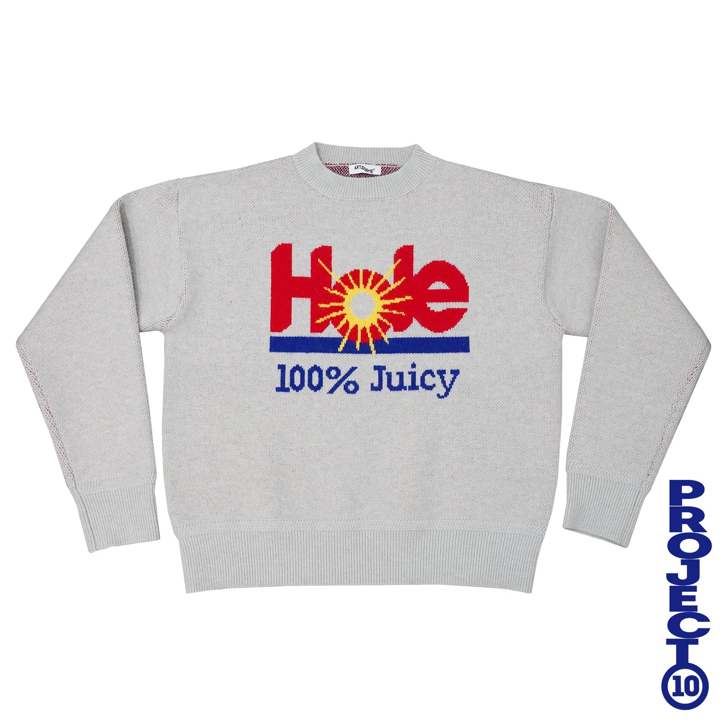 Hole 100% Juicy Wool Sweater